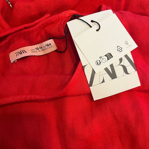 Zara Vibrant Red Kids Romper - Picture 3 of 3